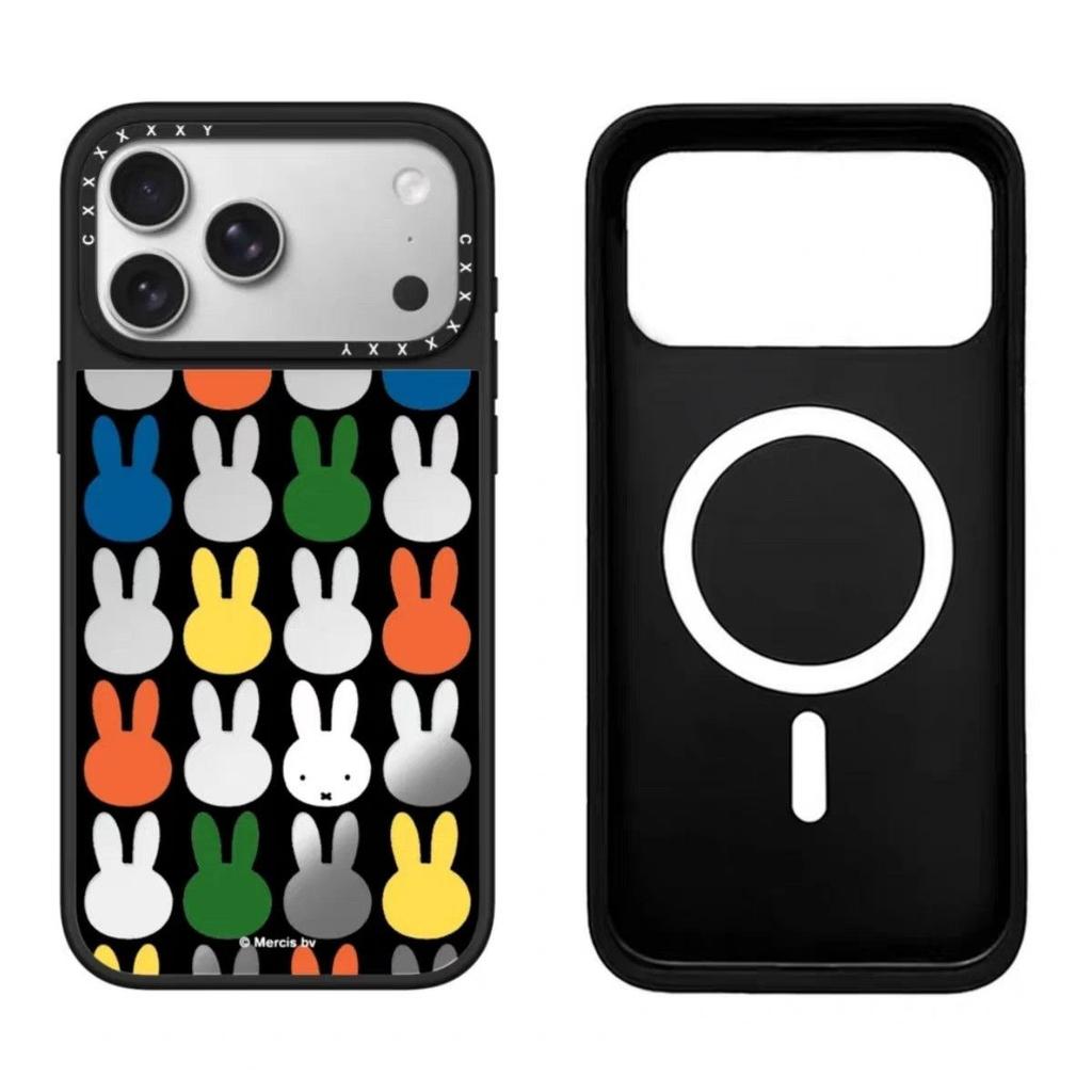 Несколько крутых чехлов Miffy Магнитные Мягкий ТПУ для IPhone 17ProMax/16/15Pro Забавный Мультяшный Защитный Чехол Совместимый Магнитный Держатель