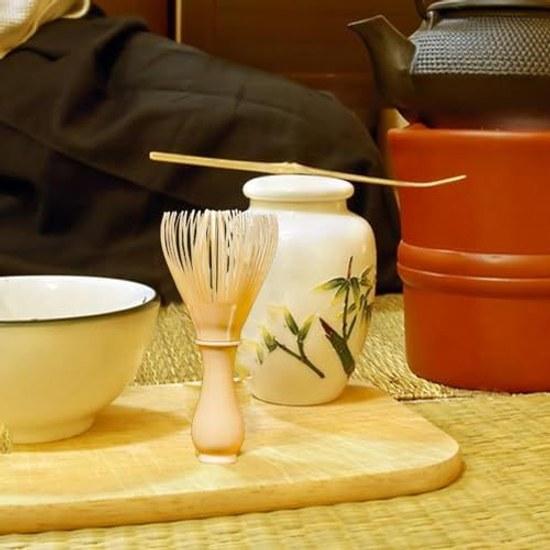 Yavoluy tea whisk ABS material heat-resistant reusable ceremony tools set 3 matcha frother stirring tool manual tools.