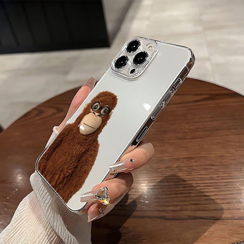 Cute Monkey Phone Case For Samsung Galaxy S26 S23 S24 S22 S25 Ultra Plus Cover For Galaxy S25+ S24+ S23+ S26+ S22+ Shell Fundas