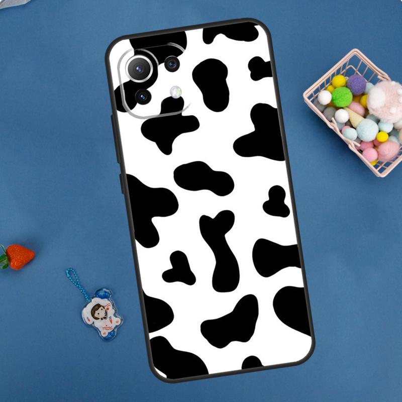 Cow Print Case For Xiaomi 11T 12T 13T 14T Pro 13 14 15 Ultra POCO X7 Pro X3 X5 X6 M6 F5 F6 Pro Cover