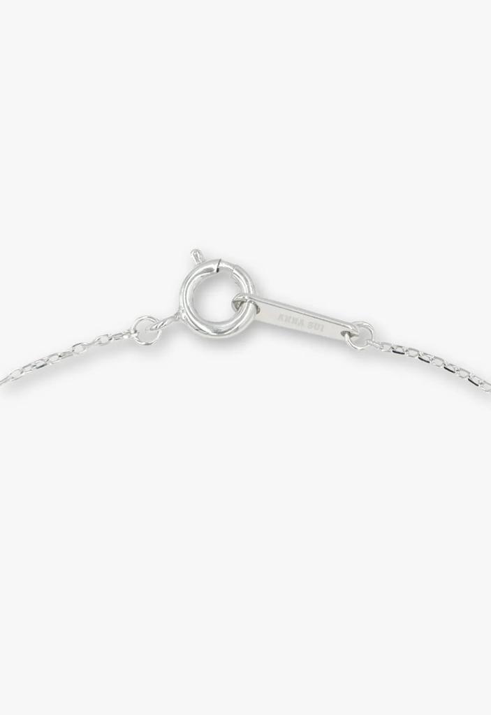 [Anna Sui] Серебряный браслет с мотивом ракушки и бабочки SAUB0140LSMP