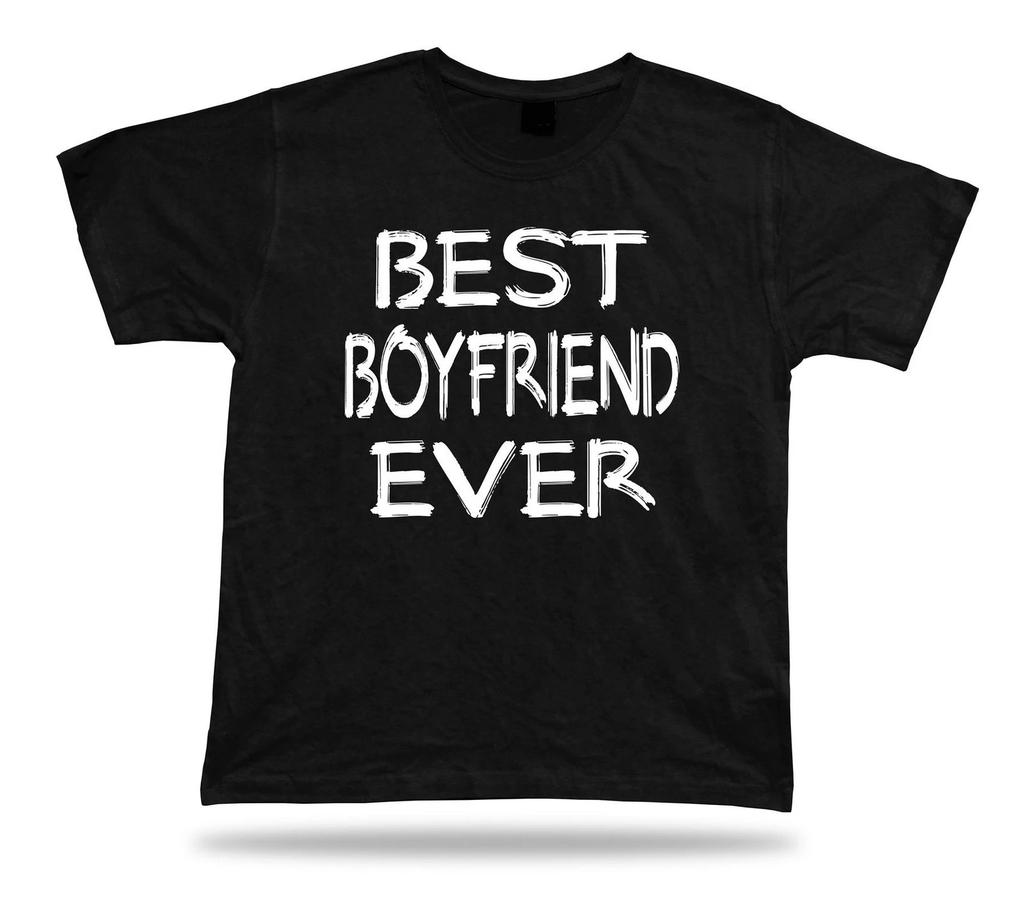 Best No1 Boyfriend Ever T-shirt Funny Happy super Gift Idea birhday present Tee