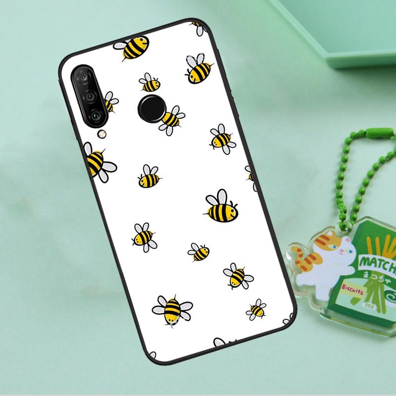 Чехол для Huawei Nova 12s 12i 11i 7i 8i 9 10 SE Y91 Y90 Y60 Y70 Y72 Y61 P60 Pro P30 P40 Lite с рисунком пчелы и шмеля