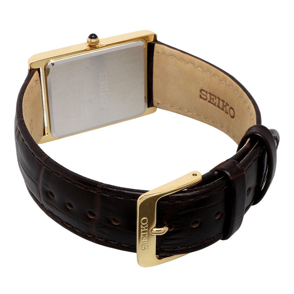 SEIKO Часы Essentials Кварцевые Сапфировое стекло Водонепроницаемость 5 АТМ Простые часы SWR106 Зарубежная модель Мужские [ d]