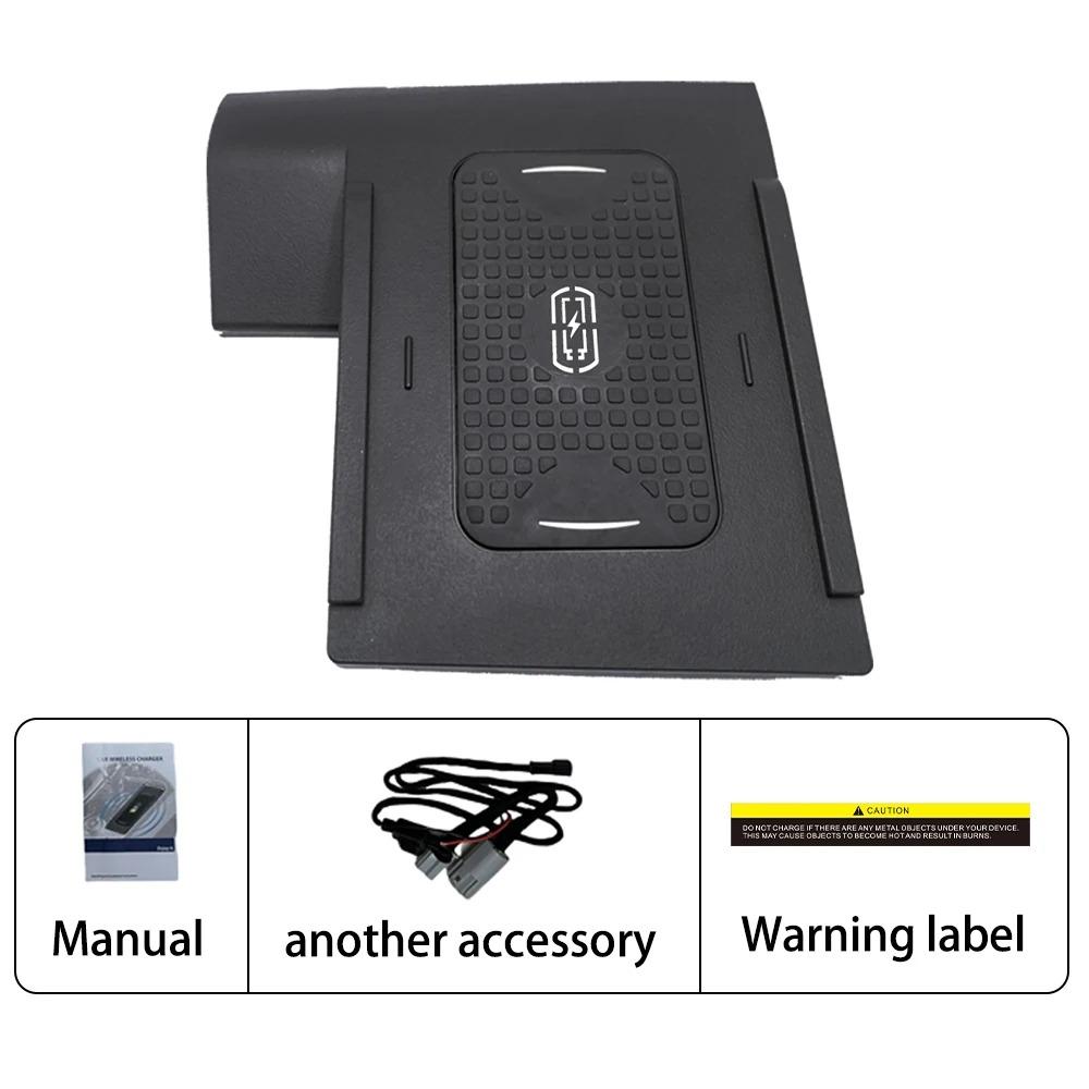 Для Volkswagen Golf 2014-2020 Новый дизайн Автомобильное зарядное устройство Беспроводной держатель телефона 15W Qi Беспроводное зарядное устройство