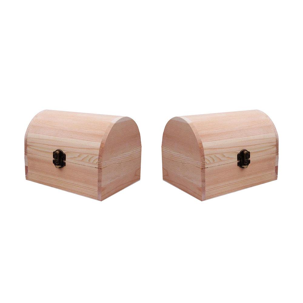 Деревянная заготовка шкатулки для рукоделия