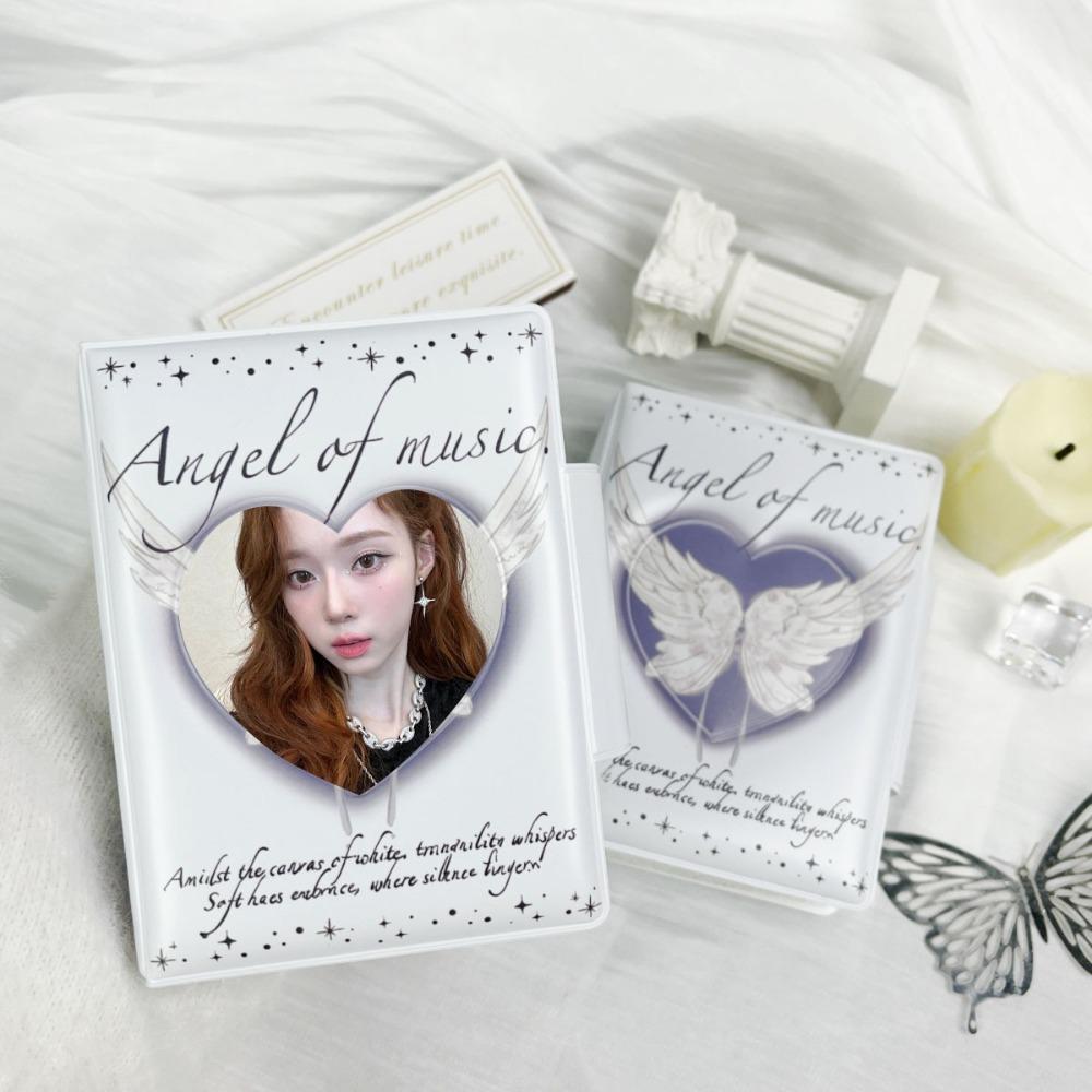 Love Bow Card Album PVC Idol Card Collect Book High Quality Postcard Book