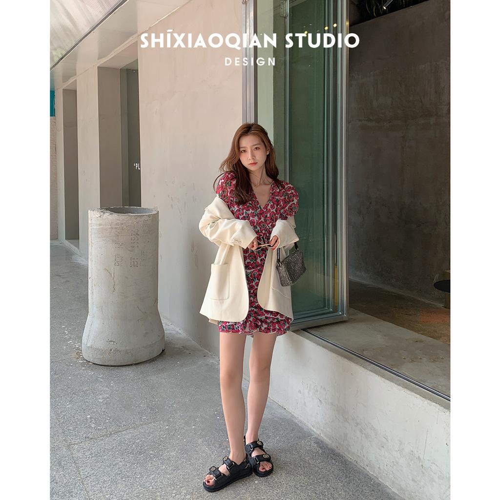 Sandals Women's New Fashion Velcro Summer New Versatile Flat Women's Shoes