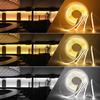 3mm 5mm 8mm Wide COB LED Strip 5V 12V 24V 320 LEDs High Density Flexible Self Adhesive Linear Lighting Tape