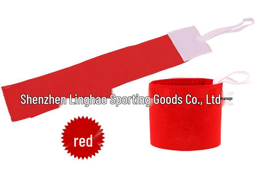 Противоскользящая капитанская повязка на липучке для футбола для детей и взрослых - для тренировок команды и матчей