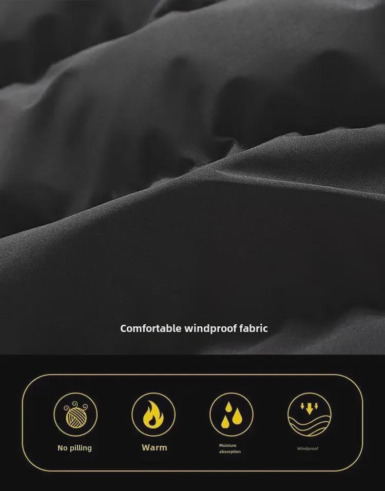 Повседневный хлопковый жилет унисекс в корейском стиле — однотонный, теплый, без рукавов, свободного кроя, для осени и зимы.