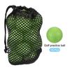 Тренировочные мячи для гольфа PATIKIL, 16 штук, полые мячи для обучения тренировочному движению с сетчатым мешком для гольфа в помещении, на открытом воздухе, тенниса, ПЭ пластик