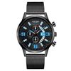 Men's Waterproof Luminous Running Alarm Clock Watch