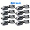 1/2/4/8Pcs Night Vision Men Women Sunglasses Day Night Driving Eyewear Outdoor Sports PC Frame Women Fashion Sun Glasses