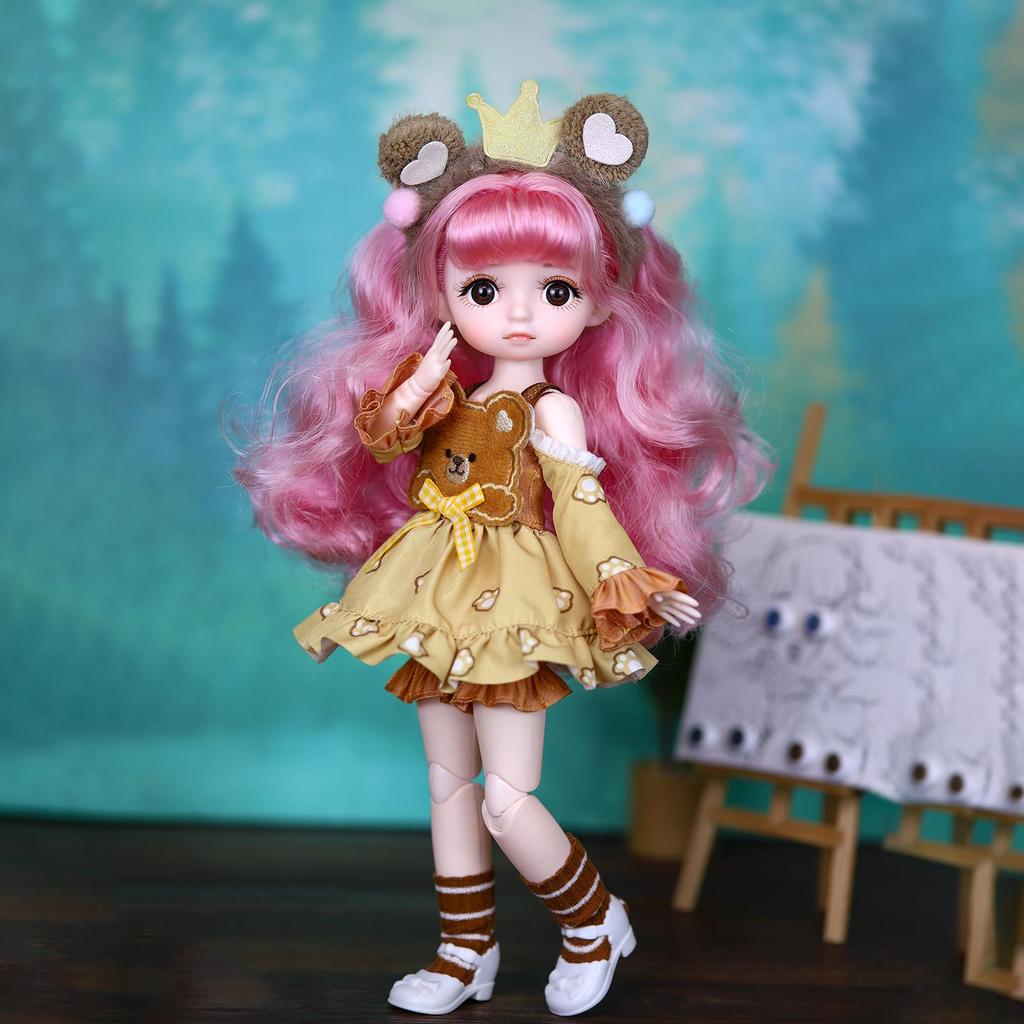 Кукла BJD 30 см, Девочка Снежная Королева, Игрушка, Материал ABS, Ограниченная Коллекция