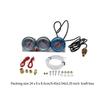 Car Triple Gauge Professional Easy to Install for 12V Vehicles Replacement Universal Auto Accessories Voltmeter Water Temp Gauge
