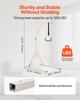 Trapeze Bar for Bed Mobility 350LBS Capacity Bed Trapeze with 2 Wheels