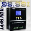 POWLSOJX MPPT 100A 80A 60A Солнечный контроллер заряда 12В 24В 36В 48В Регулятор для солнечных панелей и свинцово-кислотных/литиевых аккумуляторов Двойной USB
