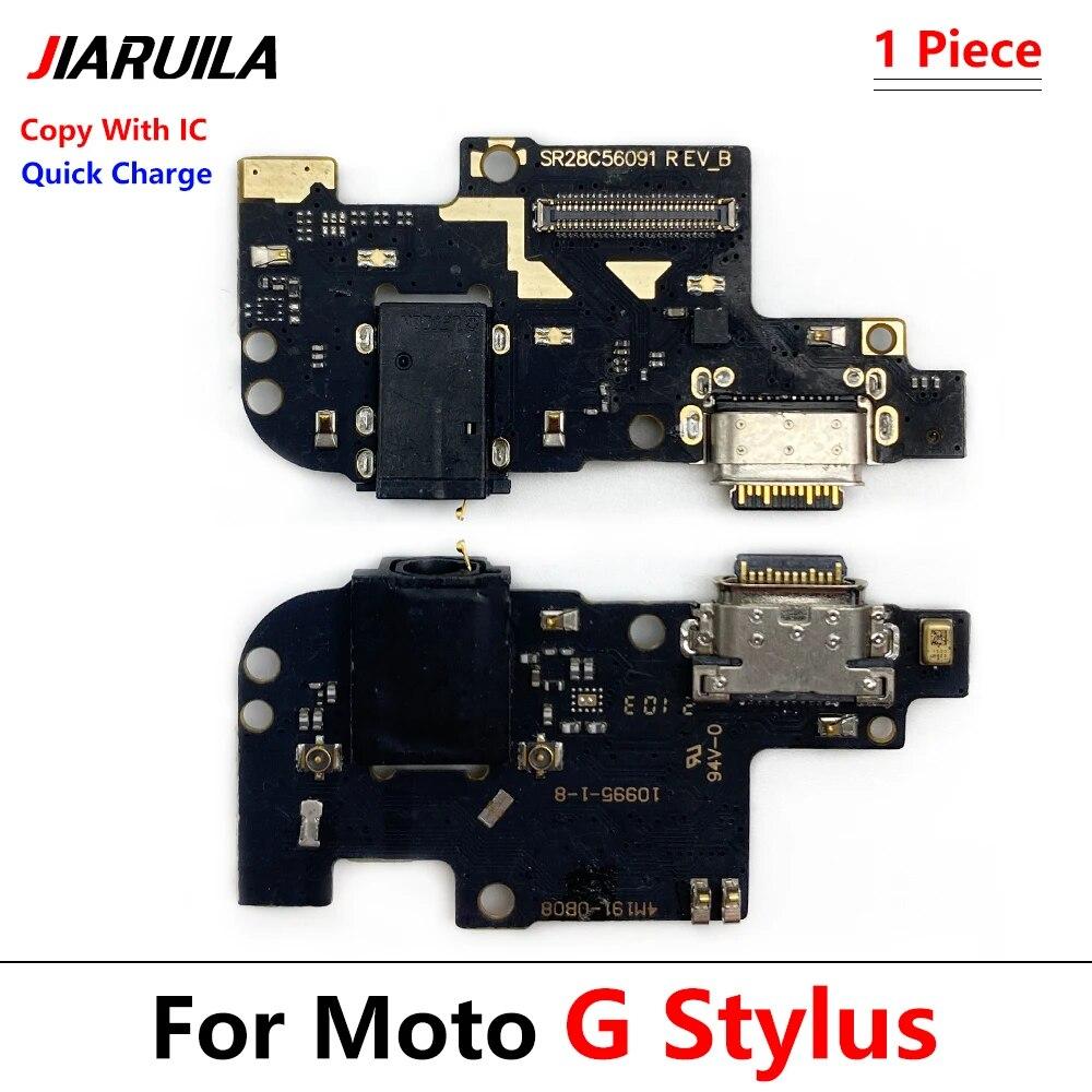 USB-порт для зарядки, гибкий разъем, детали для Moto G22 G71 E20 E40 G41 G60 G60S G51 5G G Stylus 2021 Power Edge 20 Lite