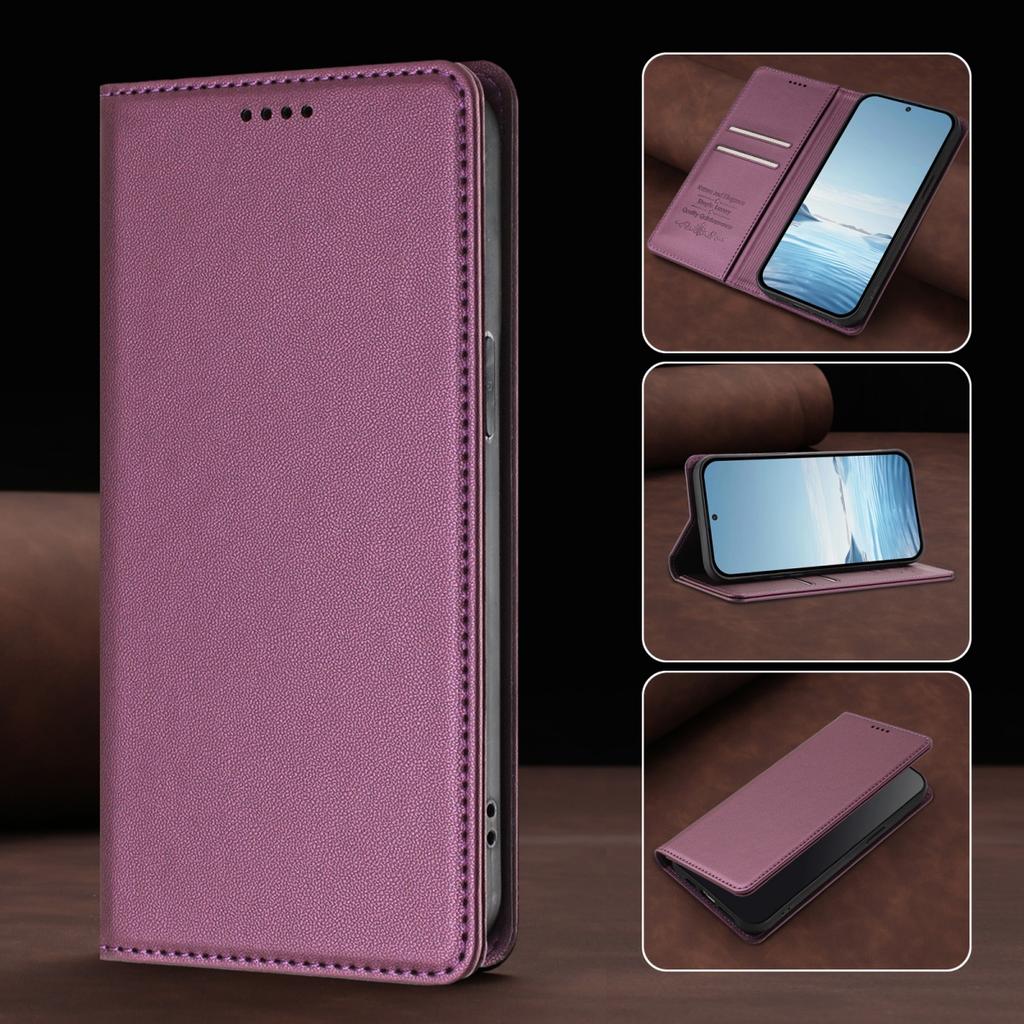 Magnetic Wallet Flip Leather Case For Xiaomi Poco M8 M7 M6 Pro M6 Plus M5 M5S M4 Pro M3 Phone Cover For Coque Poco M8 M8 Pro 5G