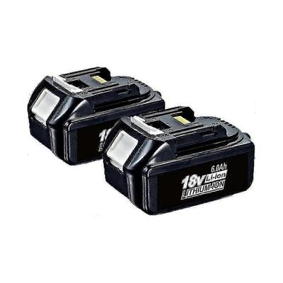 2 шт. для аккумулятора Makita 18 В 6,0 Ач LXT Li-ion Bl1850b Bl1830b Bl1860b Беспроводные