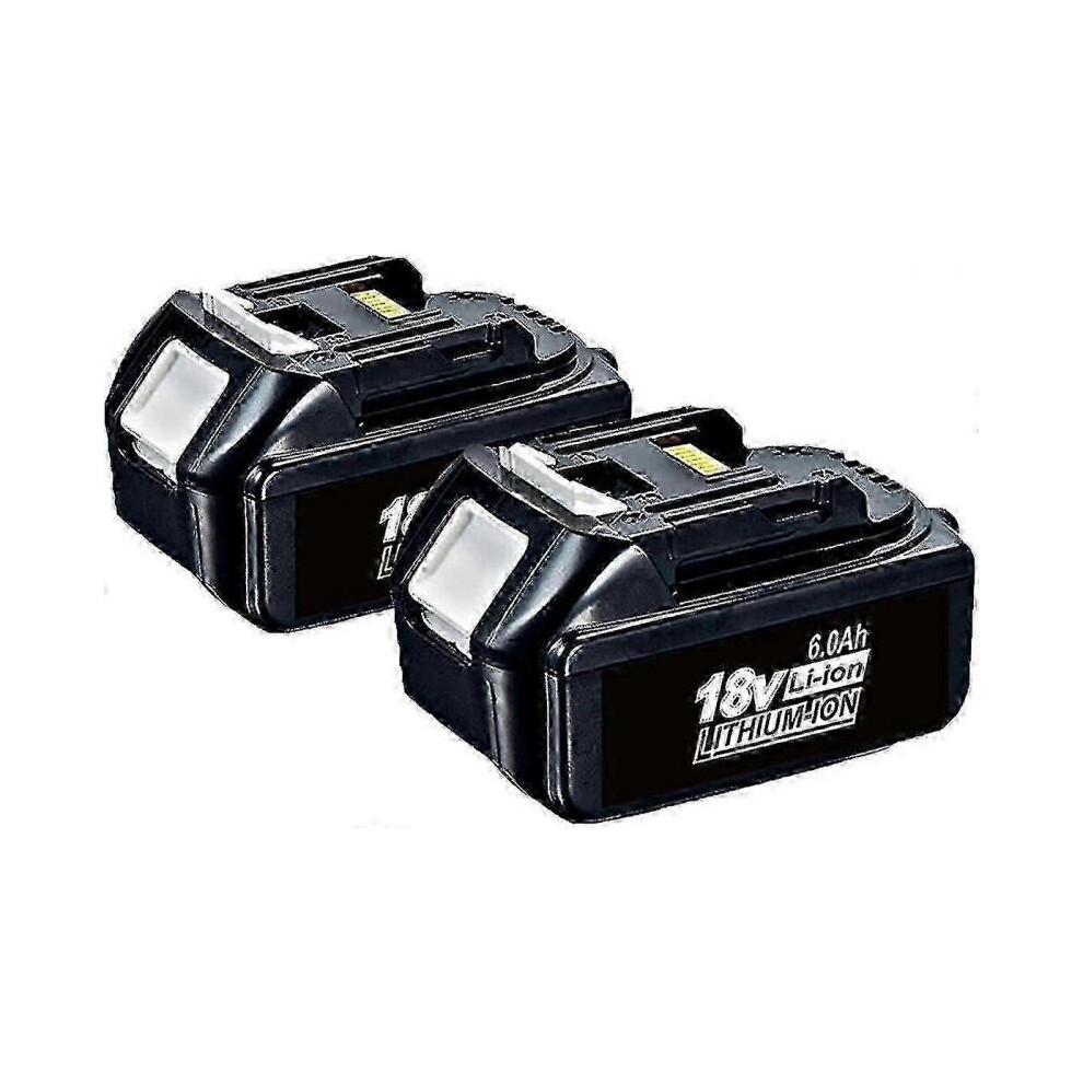 2 шт. для аккумулятора Makita 18 В 6,0 Ач LXT Li-ion Bl1850b Bl1830b Bl1860b Беспроводные