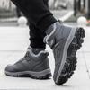 35-45 Зимние высокие хлопковые ботинки для пожилых людей Водонепроницаемые и теплые кожаные туфли для родителей Кроссовки для походов Кроссовки для походов