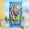 Cartoon Soccer Stars Trophy Customize Your Name Beach Towel High Absorbency & Quick-Dry Perfect for Traveling Yoga Camping and Swimming