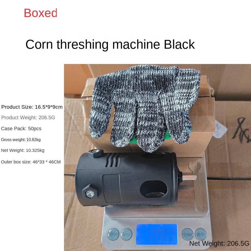 Convenient Corn Thresher Automatic Dry Corn Stripper Home Use Corn Sheller  Electric Drill