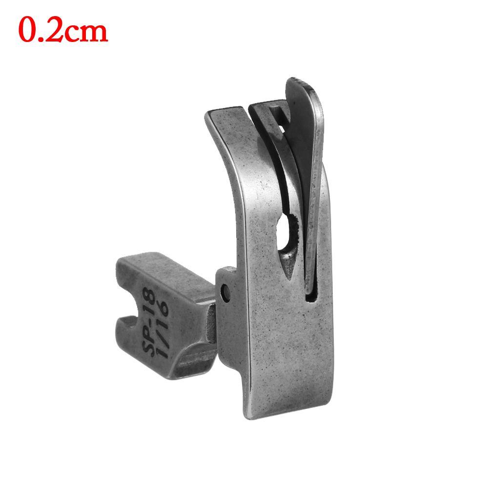 1/8 1/4 3/16 Industrial 1/32 Metal Presser Foot Sewing Machine Single Needle Flat Car Moving Edge
