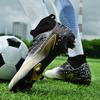 Модные мужские футбольные бутсы FG/TF Turf Soccer Cleats тренировочная обувь модный дизайн высококачественные уличные кроссовки высокие футбольные бутсы 45