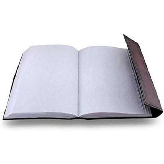 Кожаный журнал, старинный/средневековый кожаный дневник, большой блокнот с тиснением в виде дерева, для ведения кожаного дневника