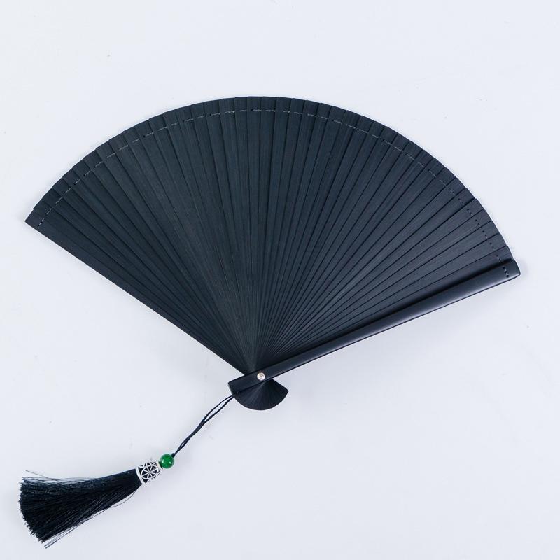 Бамбуковый складной веер в китайском стиле для танцевальной вечеринки, шоу, реквизит, художественное ремесло, подарок