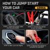 BRPOM 4000A 12V Charger External Battery Booster 26800mah Car Jump Starter Car Battery Fast Charging Portable Power Bank