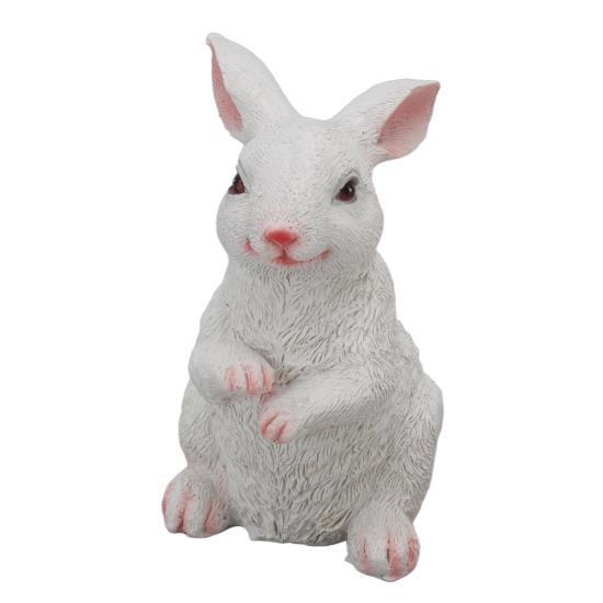 1 пара кроликов, украшения, украшения из смолы, модель животного, скульптура, статуэтка для балкона и сада 