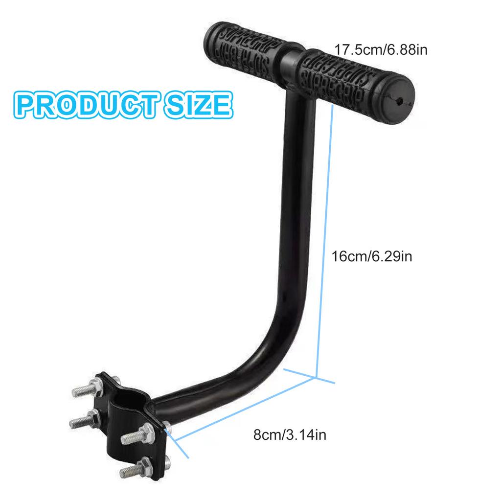 Bicycles Children Armrest Safety Handle Grip Bikes Steerer Control Seat Handle Bikes Back Seat Handle Rear Seat Armrest