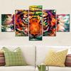 Modern Abstract Tiger Canvas Wall Art Set - Home Decor Painting Modular Living Room Picture Home Decoration Poster Print