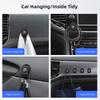 Car Interior Mini Metal Hook Car Logo Paste Freely Storage Bracket For Alfa Romeo Giulietta Mito 159 Giulia Stelvio 156 147 tkj852