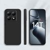 Чехол-накладка для Xiaomi 14T Для Xiaomi 14T 14 T Pro Жидкий силикон Конфетный цвет Задняя крышка Для Xiaomi 14T Чехол 6,67 дюйма