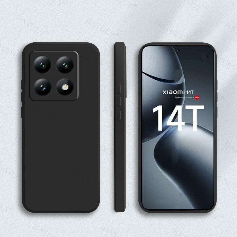 Чехол-накладка для Xiaomi 14T Для Xiaomi 14T 14 T Pro Жидкий силикон Конфетный цвет Задняя крышка Для Xiaomi 14T Чехол 6,67 дюйма