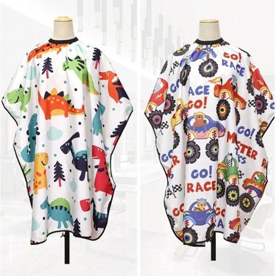 Профессиональная детская накидка для стрижки с рисунком, симпатичная водонепроницаемая накидка для стрижки, детская накидка для парикмахера