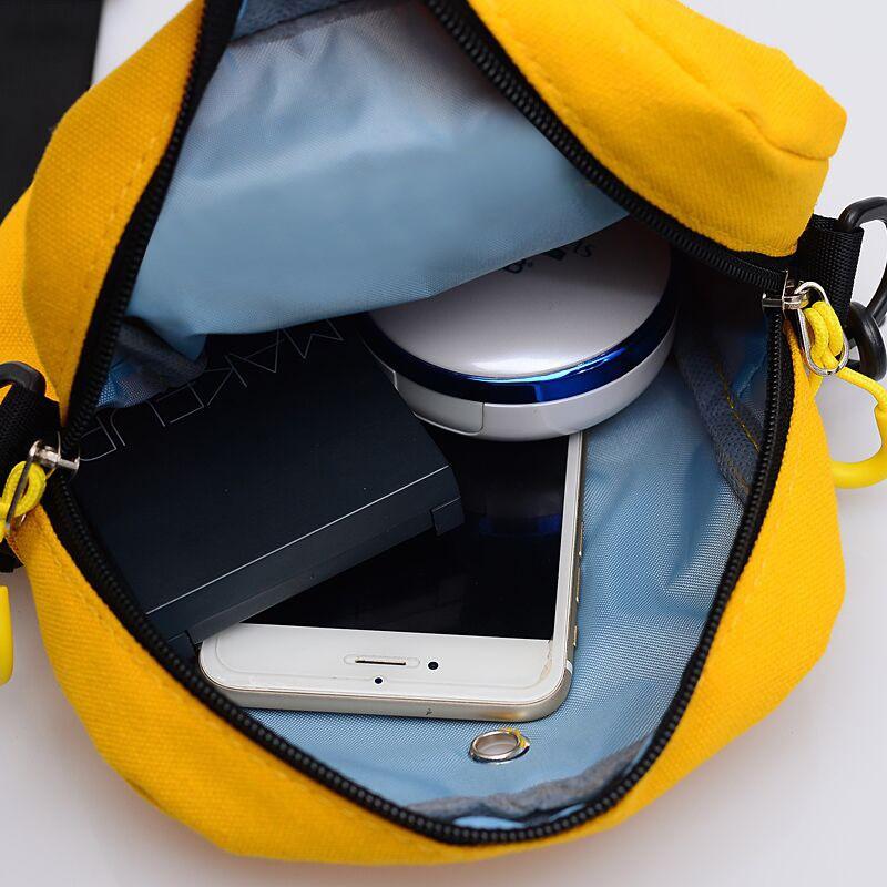 Modern Ins Hip Hop Girl Canvas Bag Women Messenger Bag Shoulder Bag With Various Colors Option For Leisure Black Outdoor Backpack Female Bags KTY