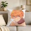 OObey Me Anime BBeelzebub Cartoon Printing Pillowcase Customized Pillow Cover for Sofa Home Decor