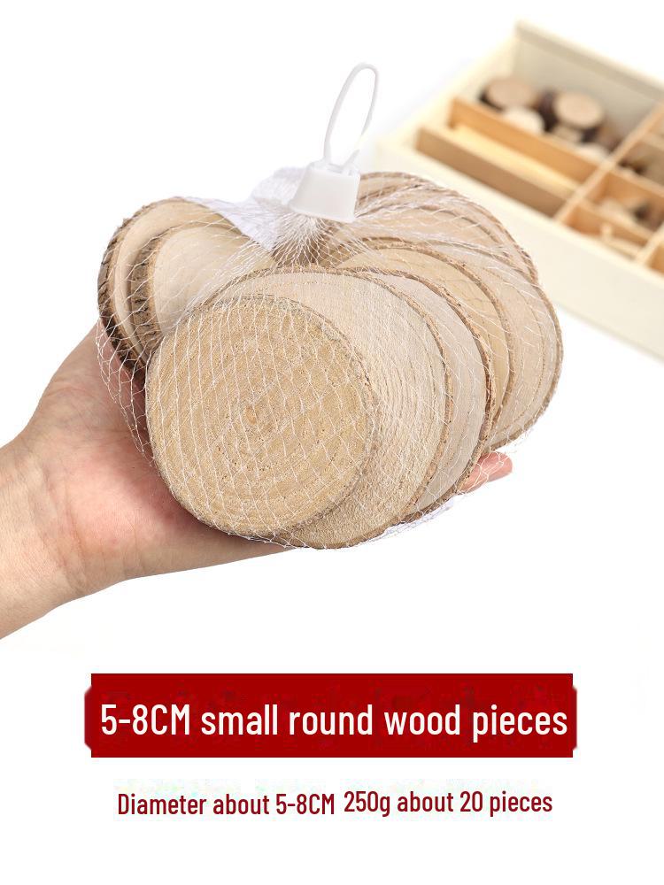 Pine Cone DIY Decoration Kit: Branch, Log, Dried Flowers for Creative Kindergarten Hanging Crafts