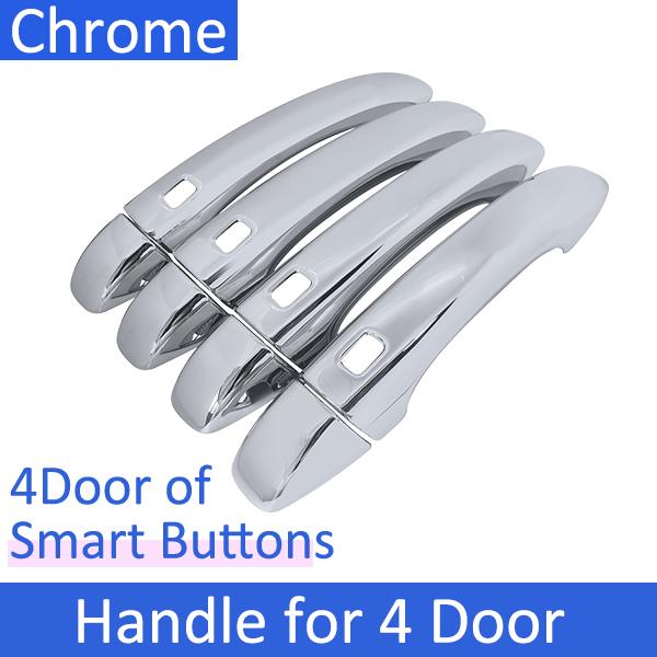 BGX1 for Renault Megane 4 MK4 IV 2016 2017 2018 2019 2020 Chrome Door Handle Cover Car Styling Accessories Protective Film Stickers