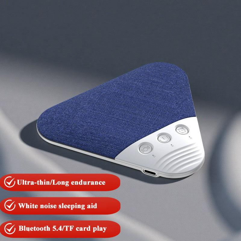 Mini Sleeping Bluetooth Speaker Rechargeable White Noise Sleep Aid Soundbar Wireless Music Player Support TF Card Timed Shutdow