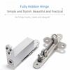 Hydraulic Automatic Door Pivot Hinges 360 Degree Rotating Heaven Earth Hinge  Doors Shaft