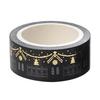 Gold Foil Silver Foil Washi Tape With 15mm Width And 5m Length For Crafting Decoration