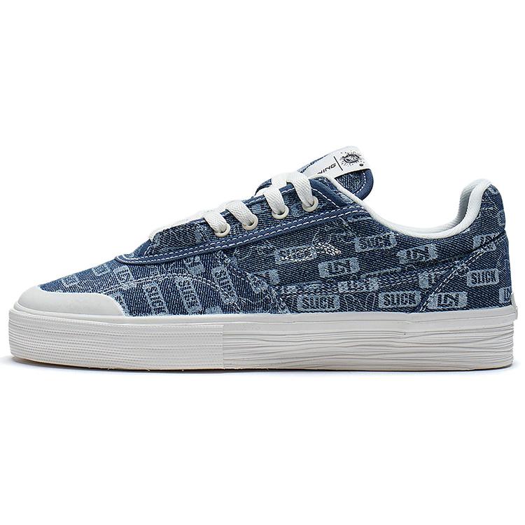 Li Ning Wave Pro Low X OG_Slick 50/50 'Джинсовый синий' Женские AECS024-2