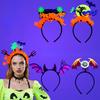 Флуоресцентный Хэллоуин Ободок Неоновый Цвет Полоса Пряжка для Головы Украшение для Вечеринки ТыкваЛетучая мышь Нетканый Ободок